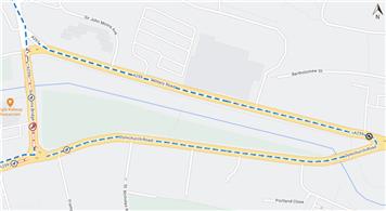 Temporary Road Closure - A259 Scanlons Bridge - 28th September 2023 (Folkestone and Hythe District)